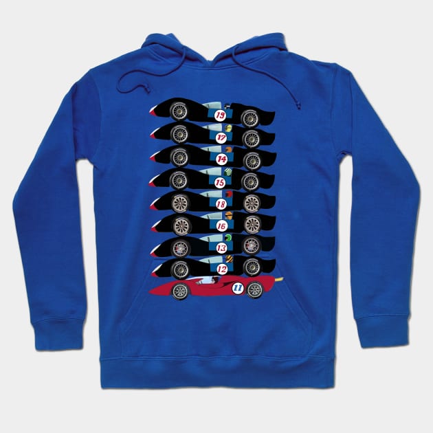 Car Acrobatic Team Hoodie by DistractedGeek